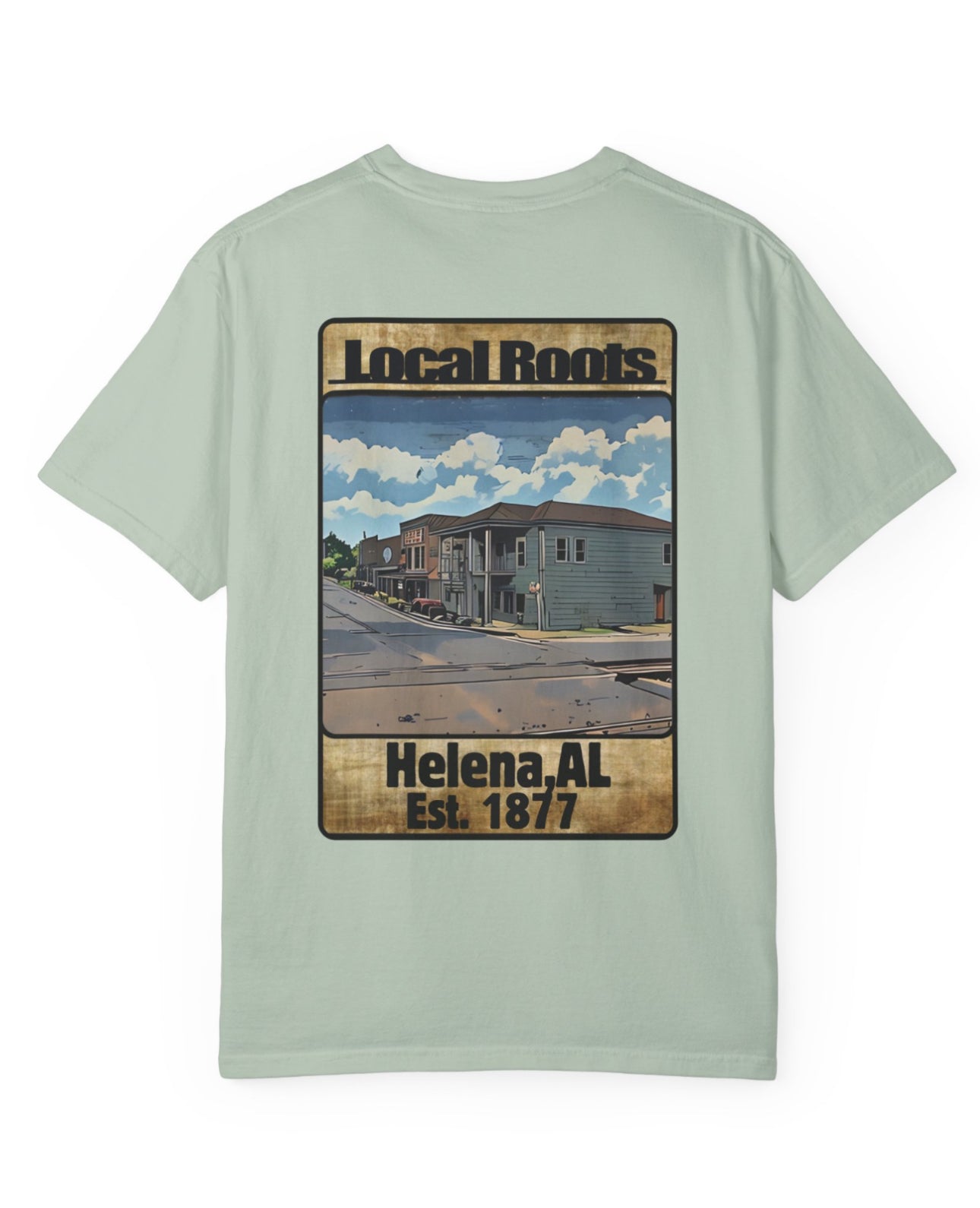 Short Sleeve Old Town Helena, AL T-Shirt