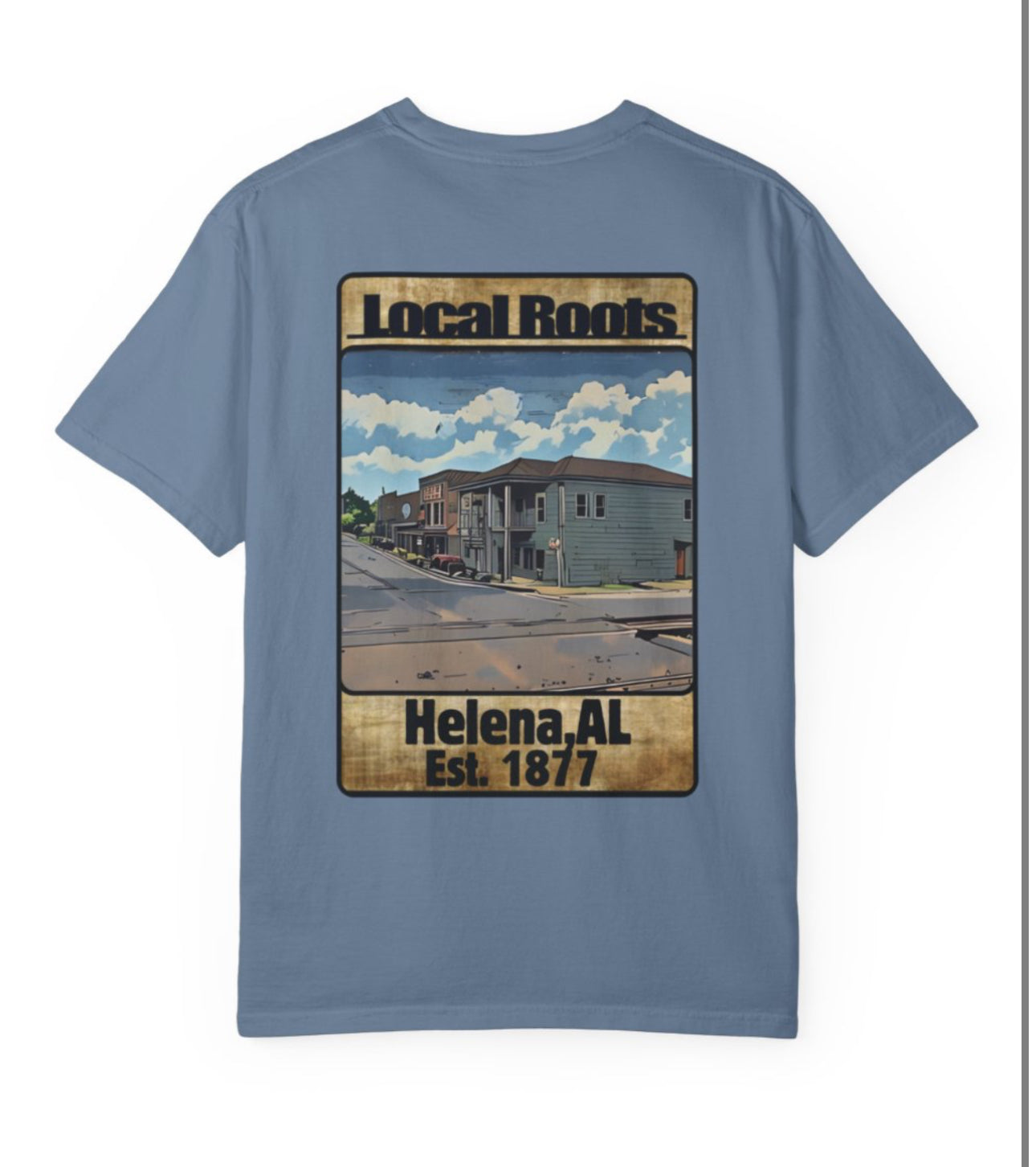 Short Sleeve Old Town Helena, AL T-Shirt