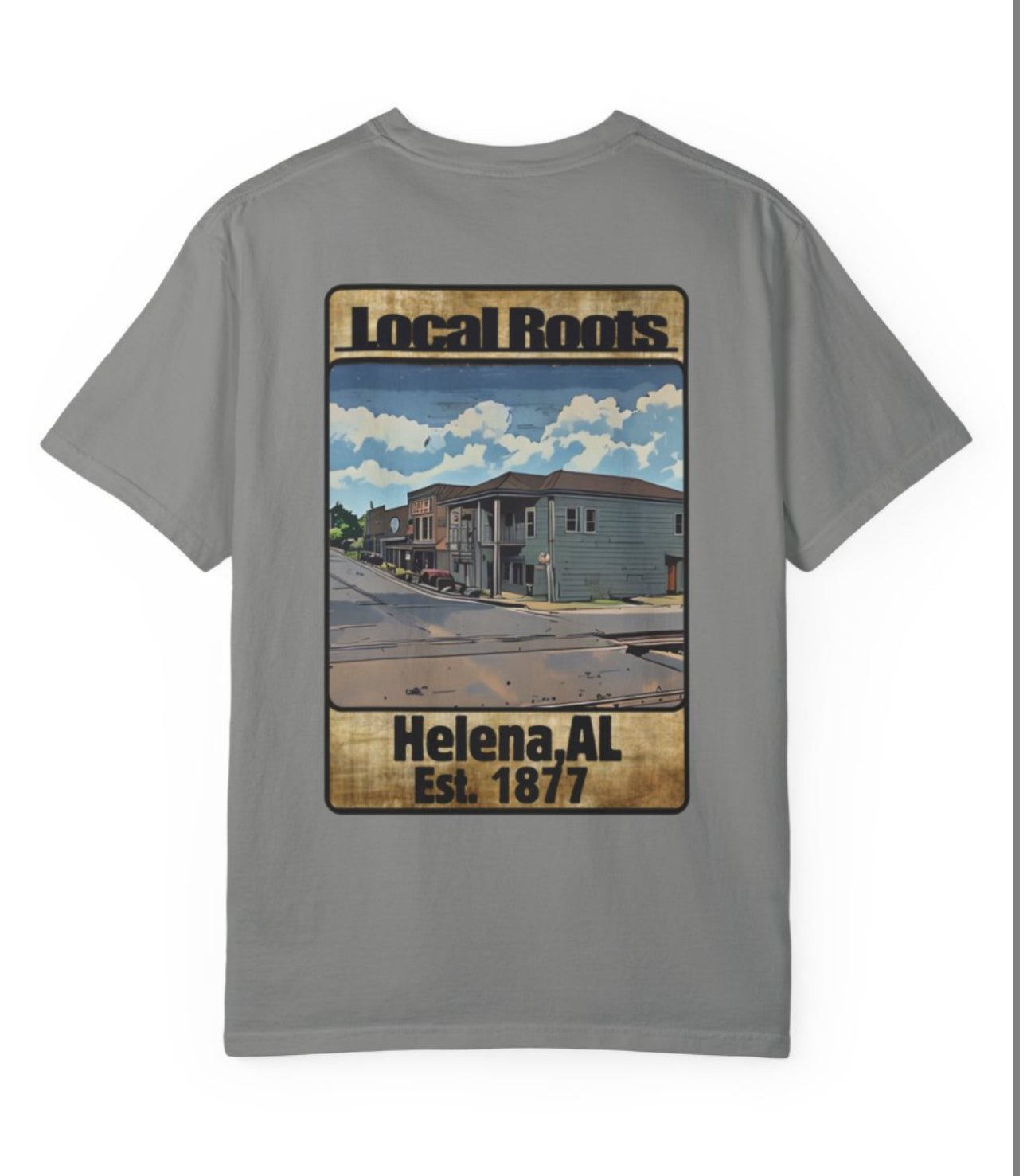 Short Sleeve Old Town Helena, AL T-Shirt